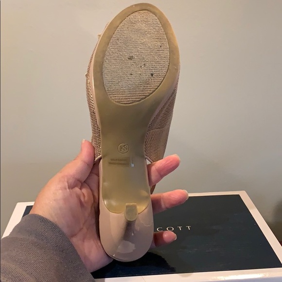 Bronaa Peep Toe SlingBack Classic Pumps size 8.5W - Picture 5 of 8